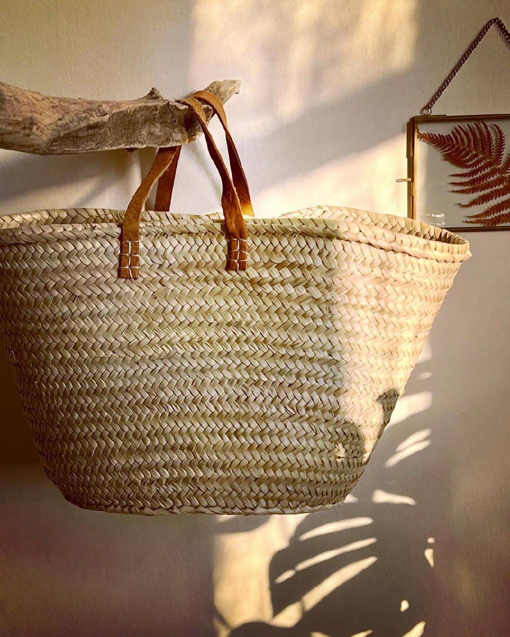 French Straw Beach Bag D