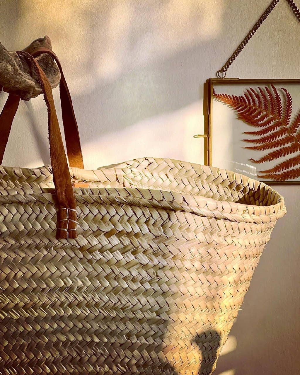 French Straw Beach Bag D