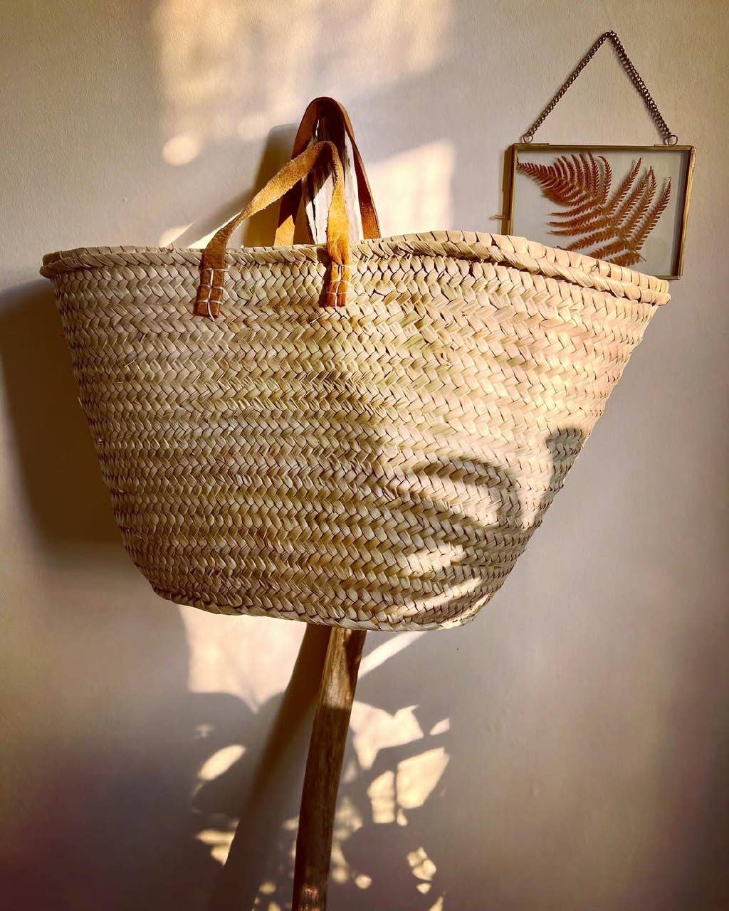 French Straw Beach Bag D