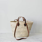 French Straw Market Bag B