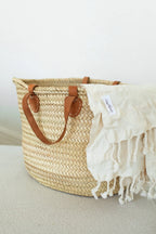 French Straw Market Bag A