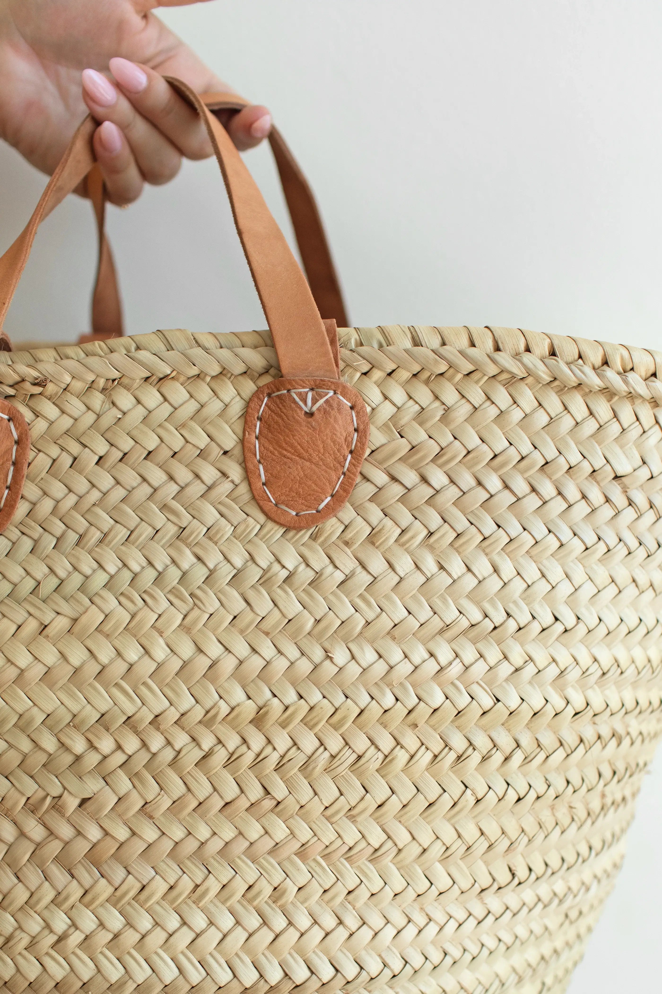 French Straw Market Bag A