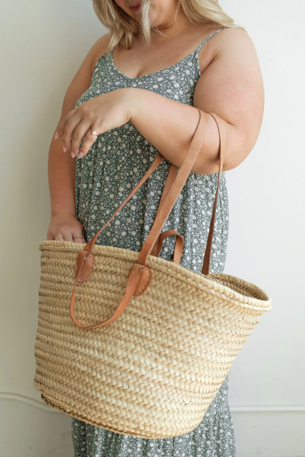 French Straw Market Bag A