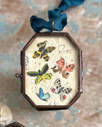 Handmade Art Locket ~ Butterfly
