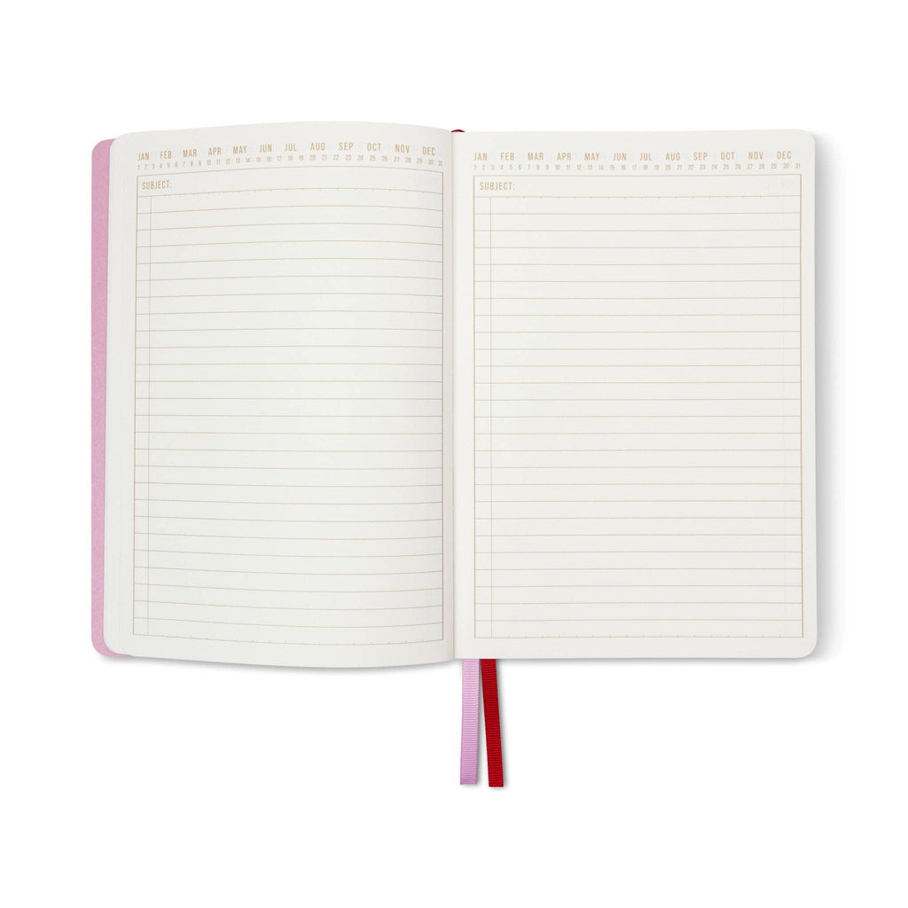 Designworks Ink Marble Soft Cover Journal ~ Cherry Peach