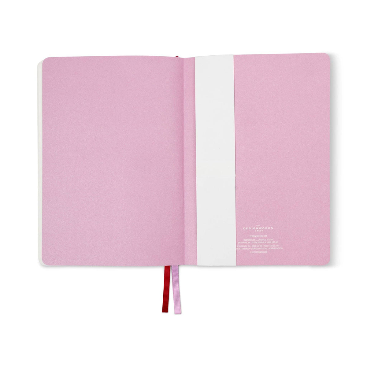Designworks Ink Marble Soft Cover Journal ~ Cherry Peach