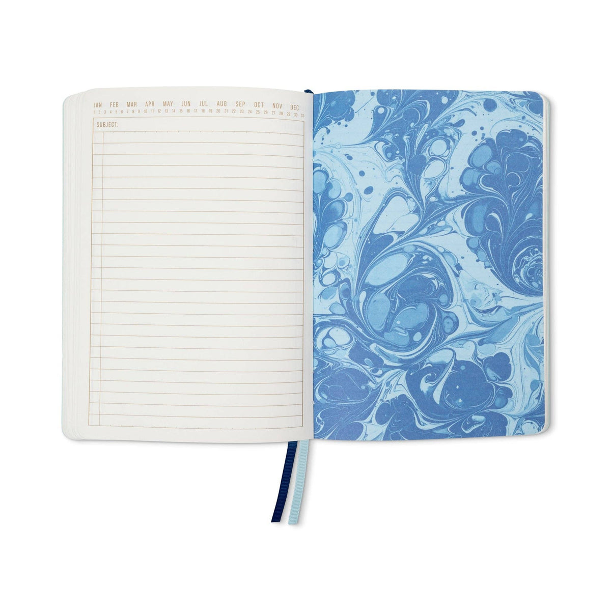 Designworks Ink Marble Soft Cover Journal ~ Teal