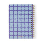 Designworks Ink Tulip A5 Notebook ~ Blue Lattice