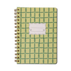 Designworks Ink Tulip A5 Notebook ~ Green Lattice