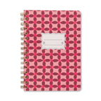 Designworks Ink Tulip A5 Notebook ~ Pinwheel Pink
