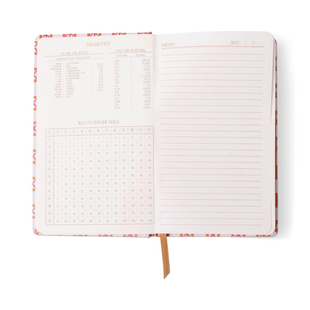 Designworks Ink Tulip Journal ~ Orange Check