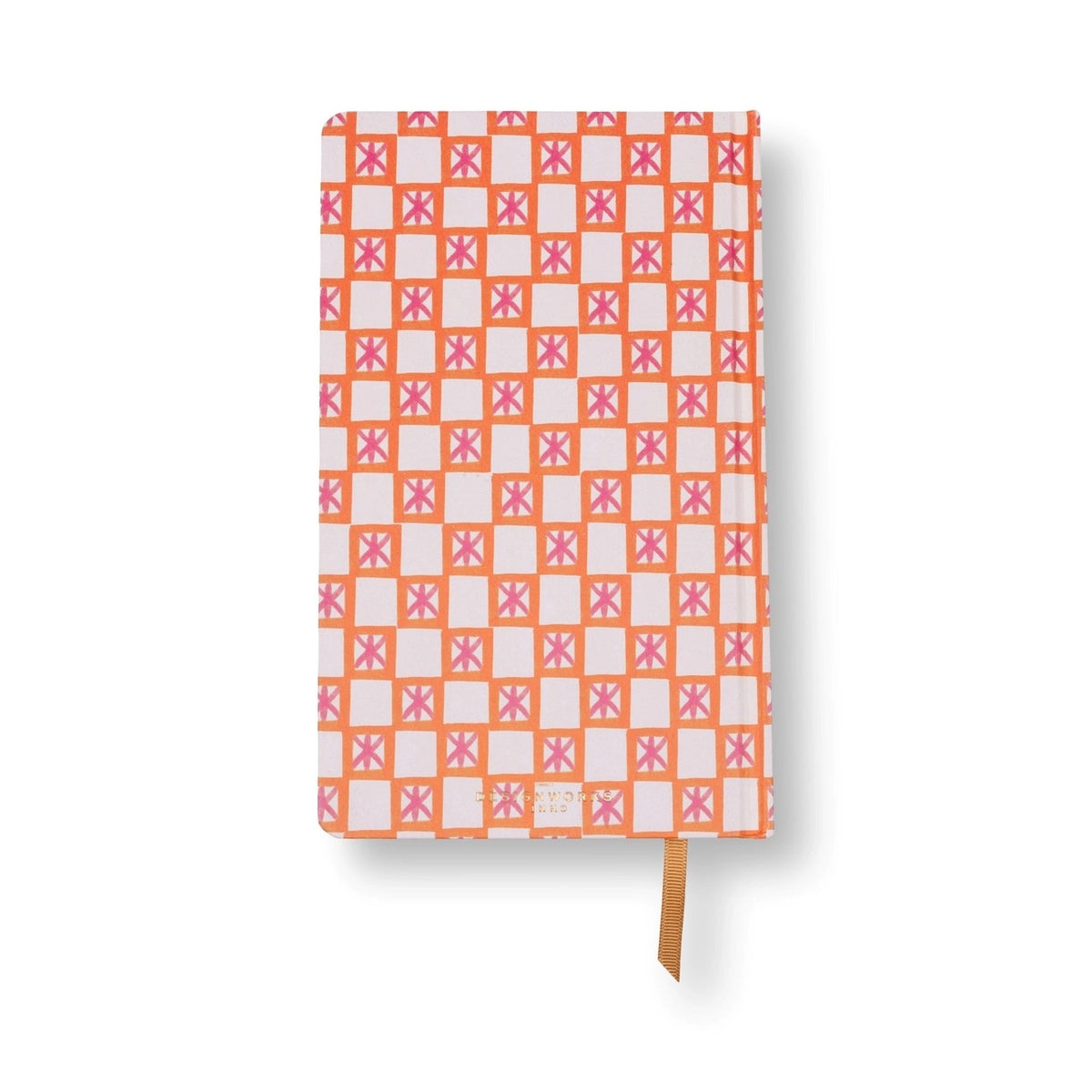 Designworks Ink Tulip Journal ~ Orange Check