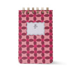 Designworks Ink Tulip Twin Wire Notepad ~ Pink