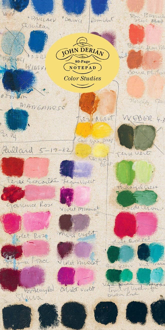 John Derian Colour Studies Notepad