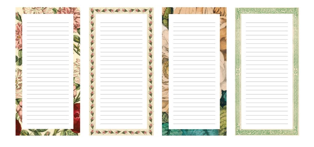 John Derian Everything Roses Notepad