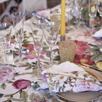 Linen Napkin ~ Rose Garden
