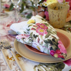 Linen Napkin ~ Rose Garden