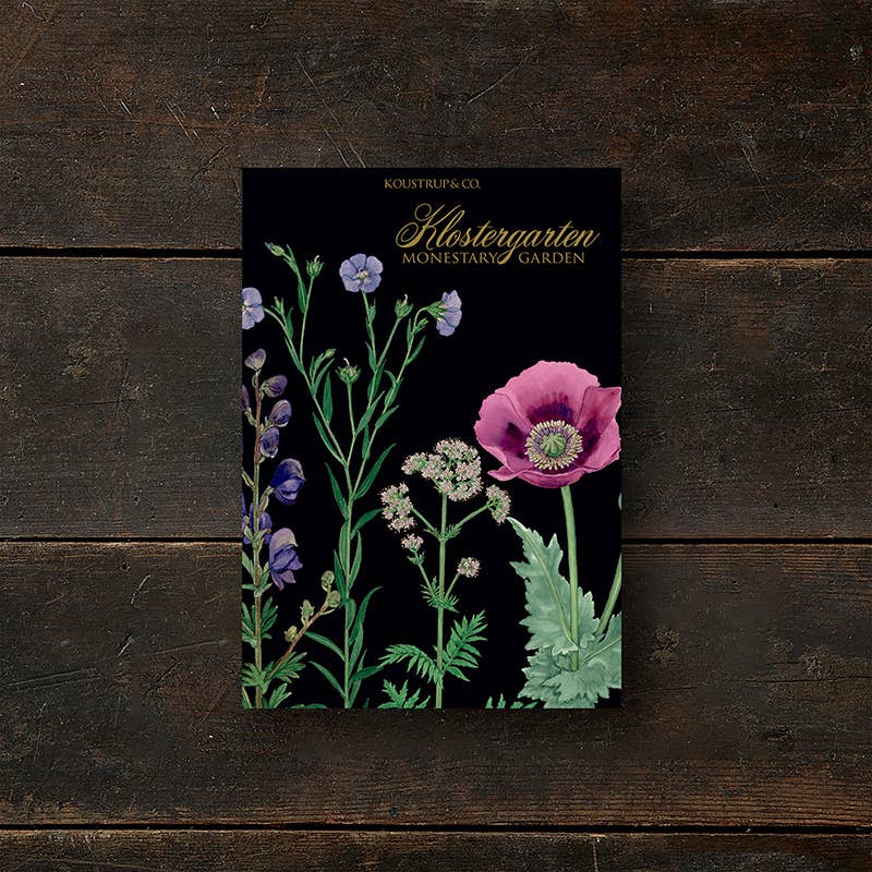 Koustrup & Co Note Cards ~ Monastery Garden