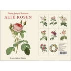 Koustrup & Co Note Cards ~ Old Roses