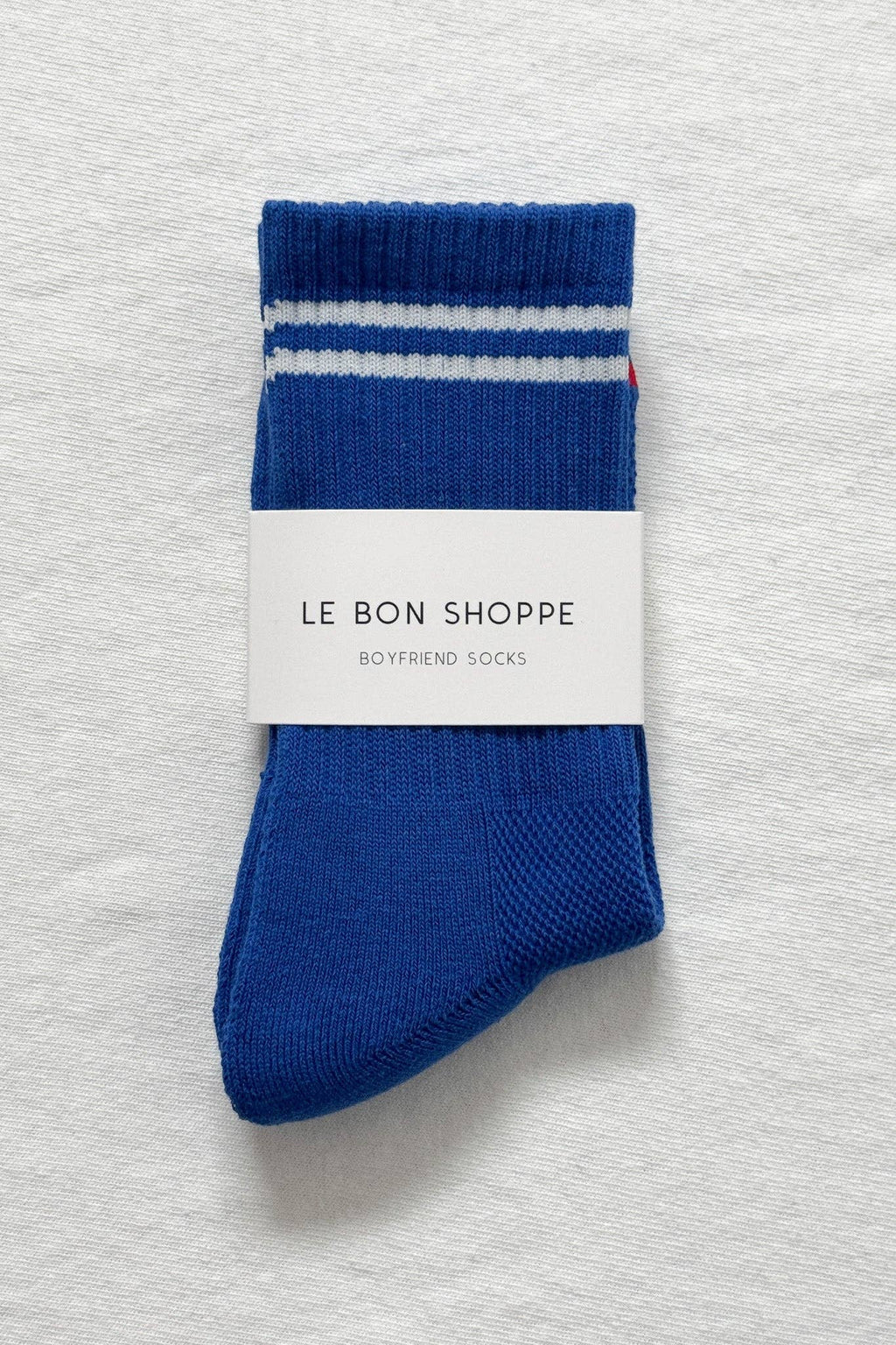 Le Bon Shoppe ~ Cobalt Boyfriend Socks