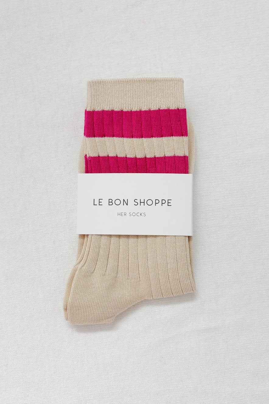 Le Bon Shoppe ~ Her Varsity Socks