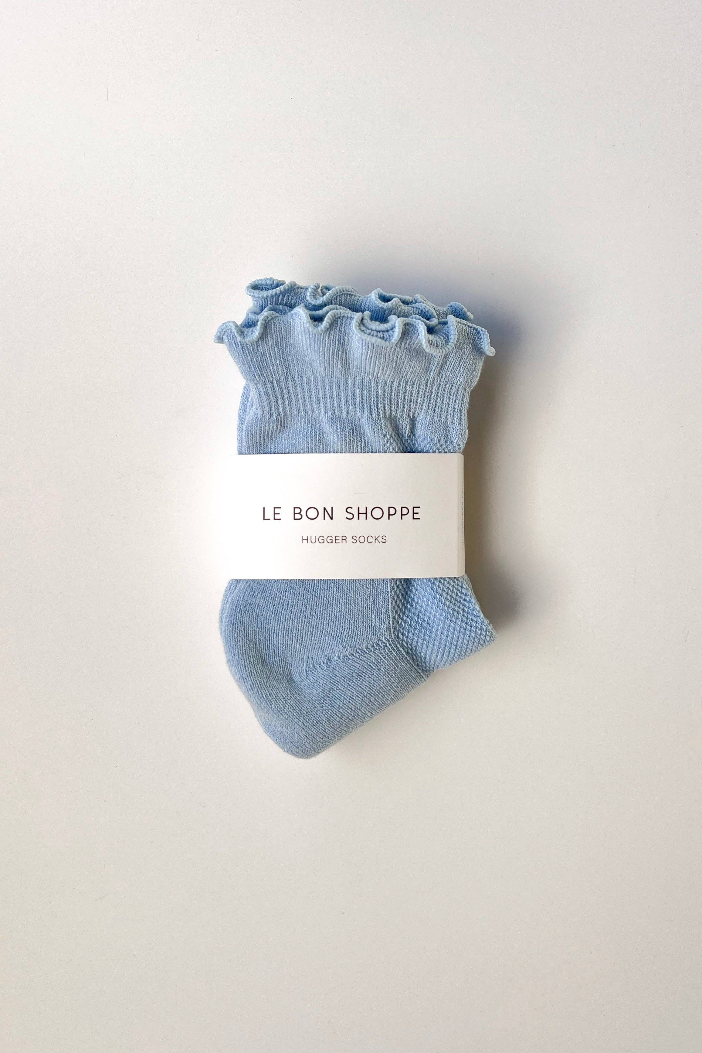 Le Bon Shoppe - Ruffled Hugger Crew Socks