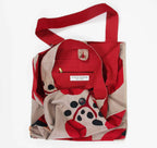 Les Belles Vagabondes Bucket Bag Prunus Red