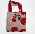 Les Belles Vagabondes Bucket Bag Prunus Red