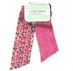 French Silk Headband Akiko Fuchsia