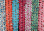 French Silk Headband Akiko Turquoise