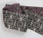 French Silk Headband Casablanca Prune Purple