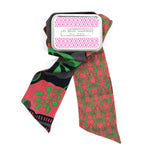 French Silk Headband Ivy Green