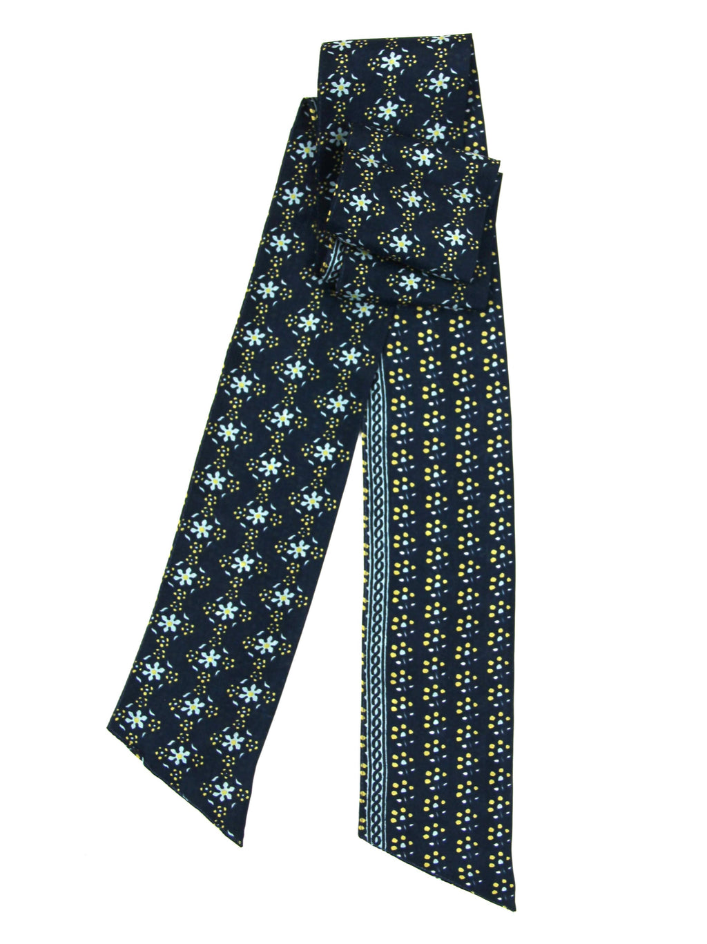 French Silk Headband Nicky Marine