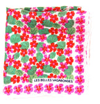 French Silk Scarf Capucine Fuchsia