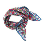 French Silk Scarf Capucine Grey