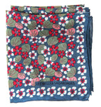 French Silk Scarf Capucine Grey
