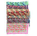 French Silk Scarf Capucine Fuchsia