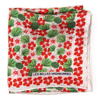 French Silk Scarf Capucine Orange
