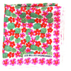 French Silk Scarf Hanami Fuchsia