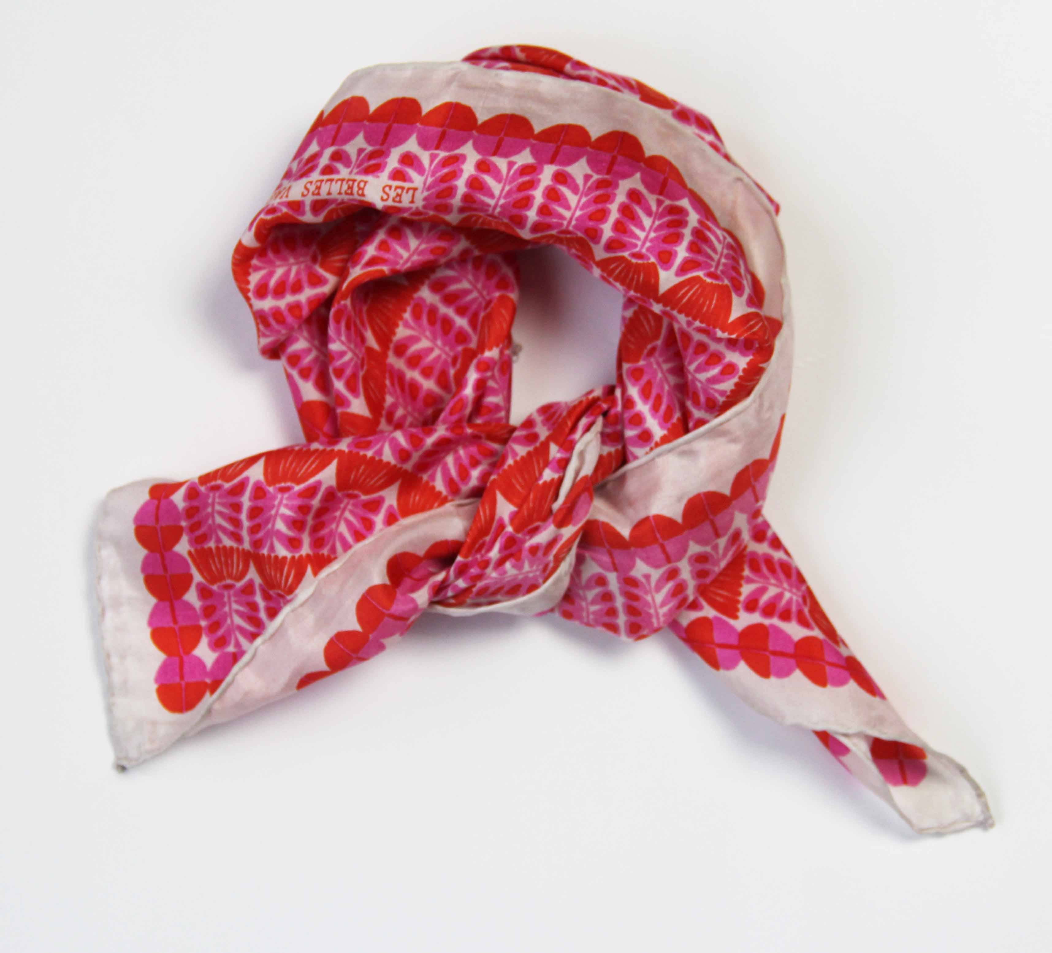 French Silk Scarf Oslo Fuchsia