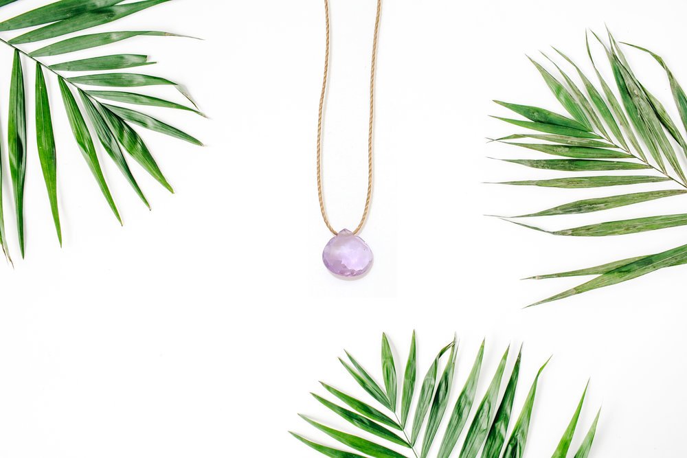 Olive May Semi Precious Stone Briolette Necklace