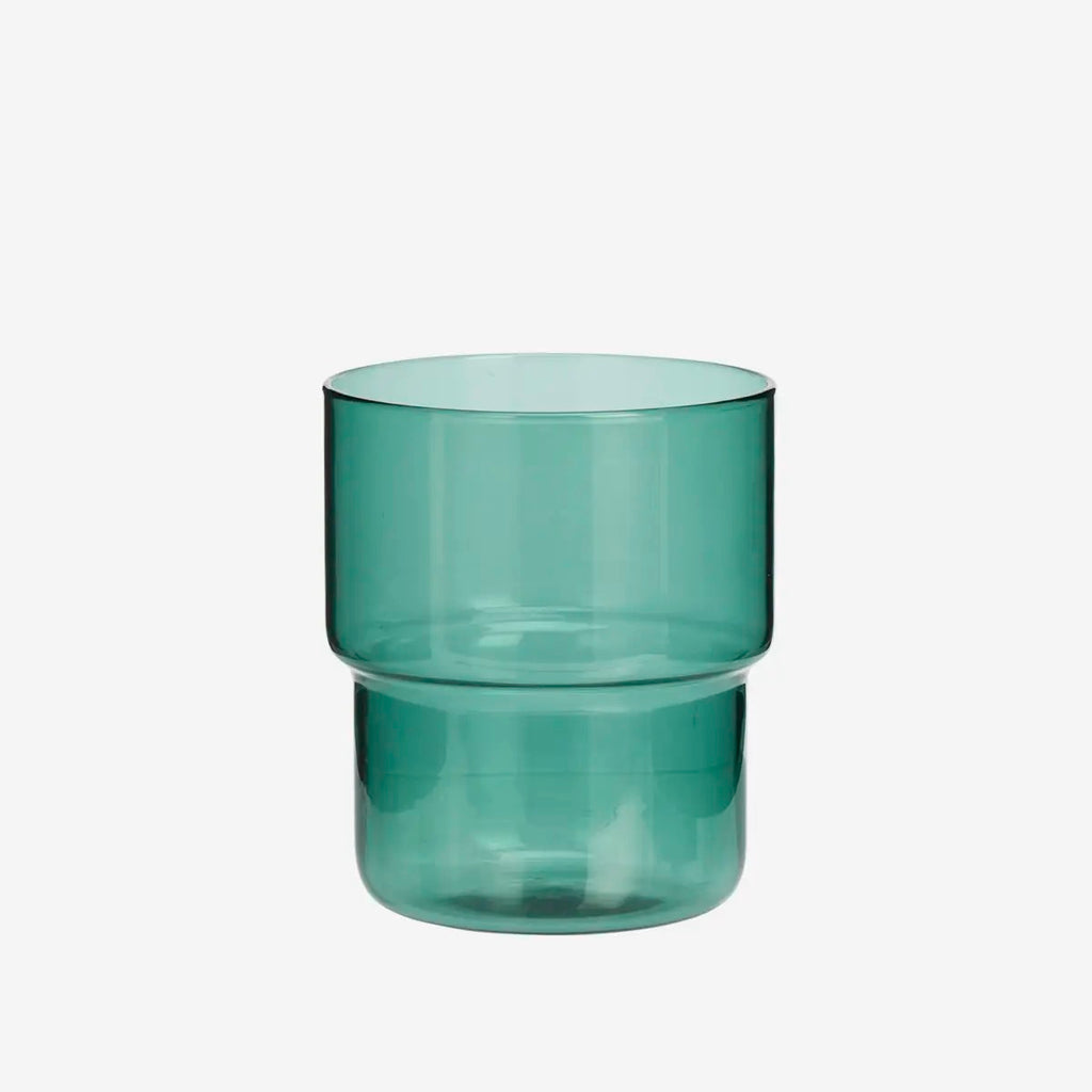 Stackable Coloured Drinking Glasses