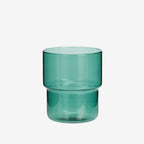 Stackable Coloured Drinking Glasses