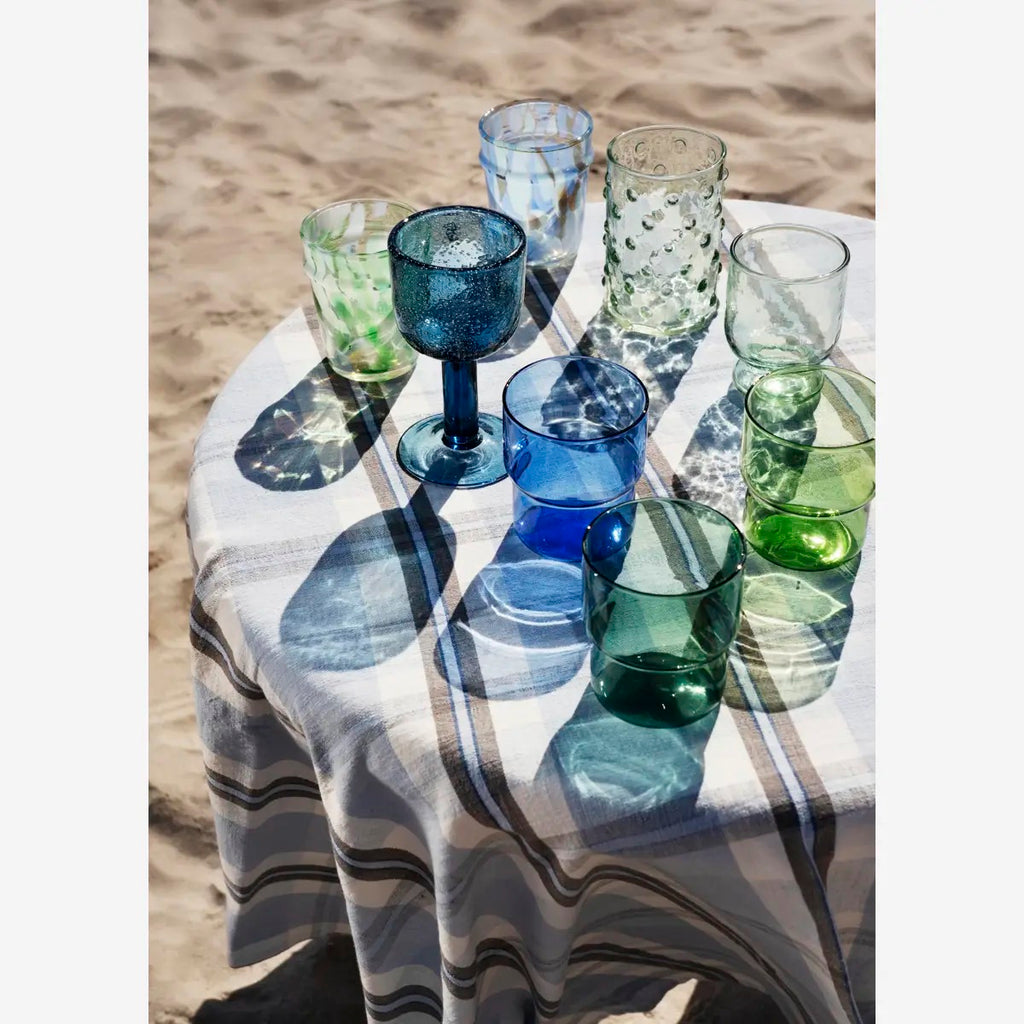 Stackable Coloured Drinking Glasses