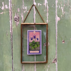 Hanging Brass Photo Frame