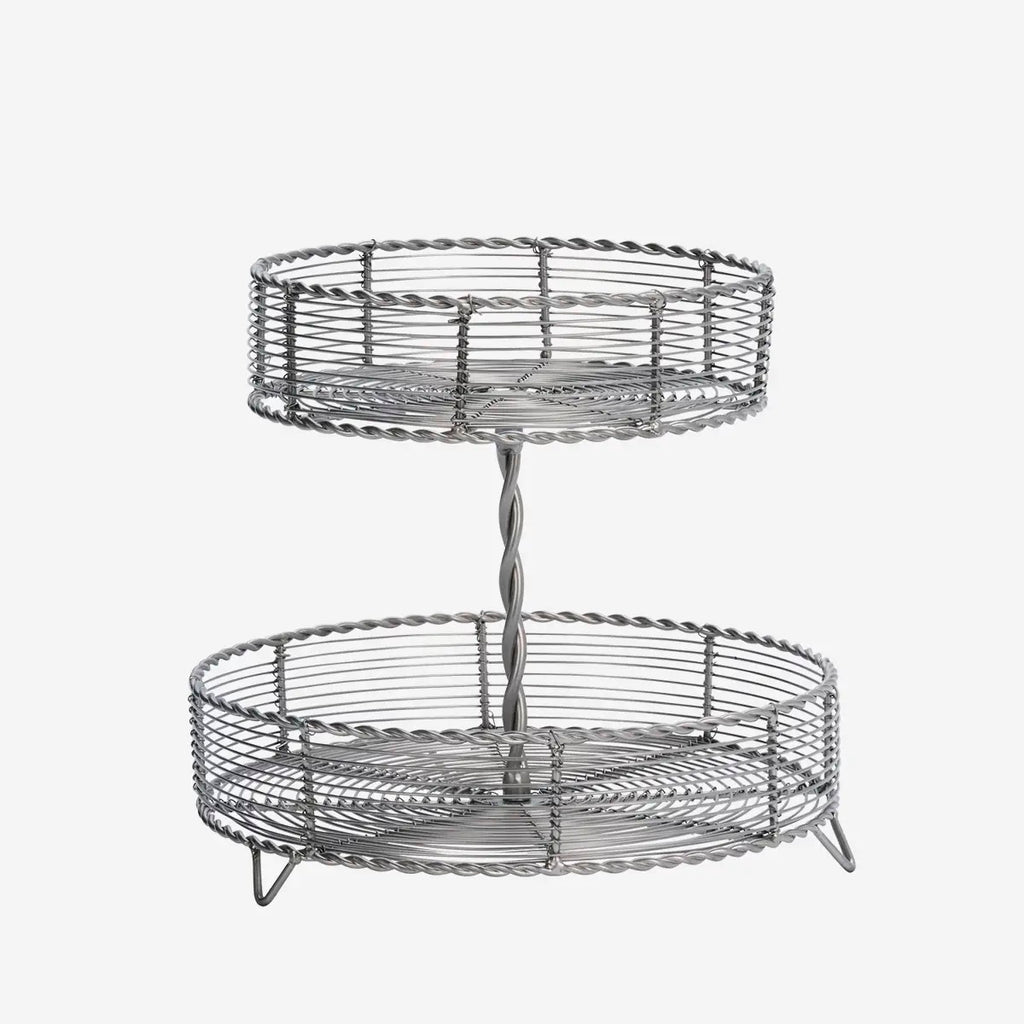 Iron Wire Etagere