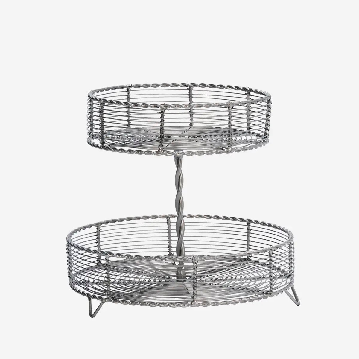 Iron Wire Etagere