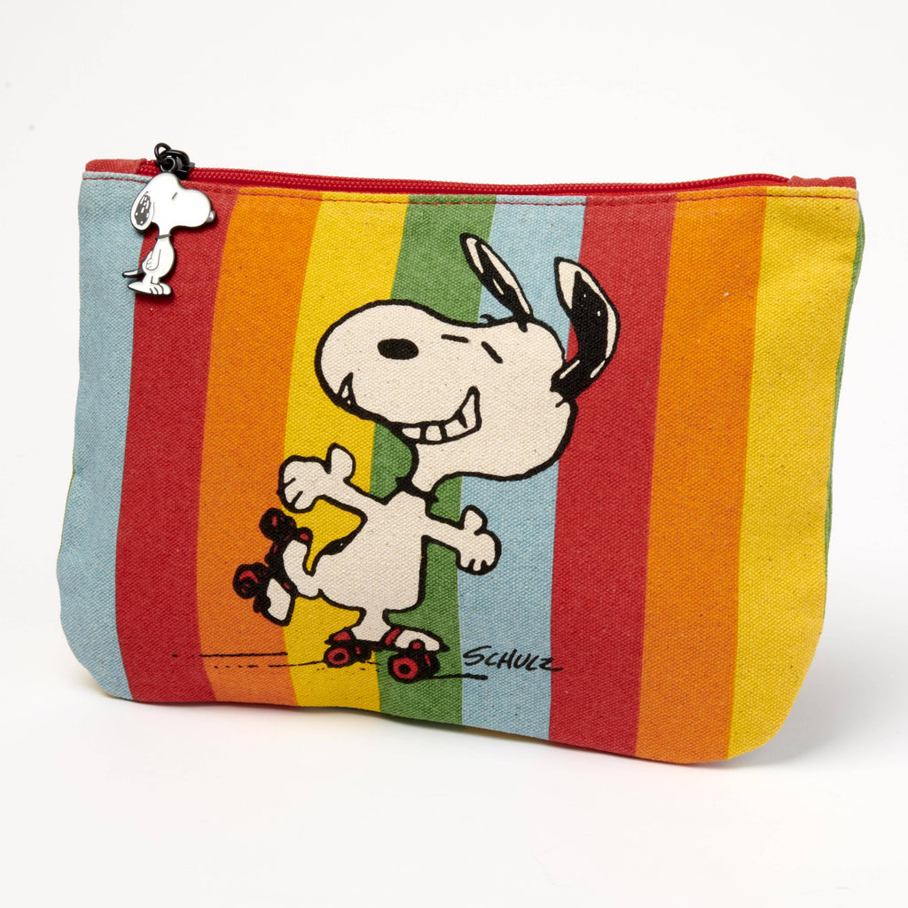 Snoopy Good Times Rainbow Pouch