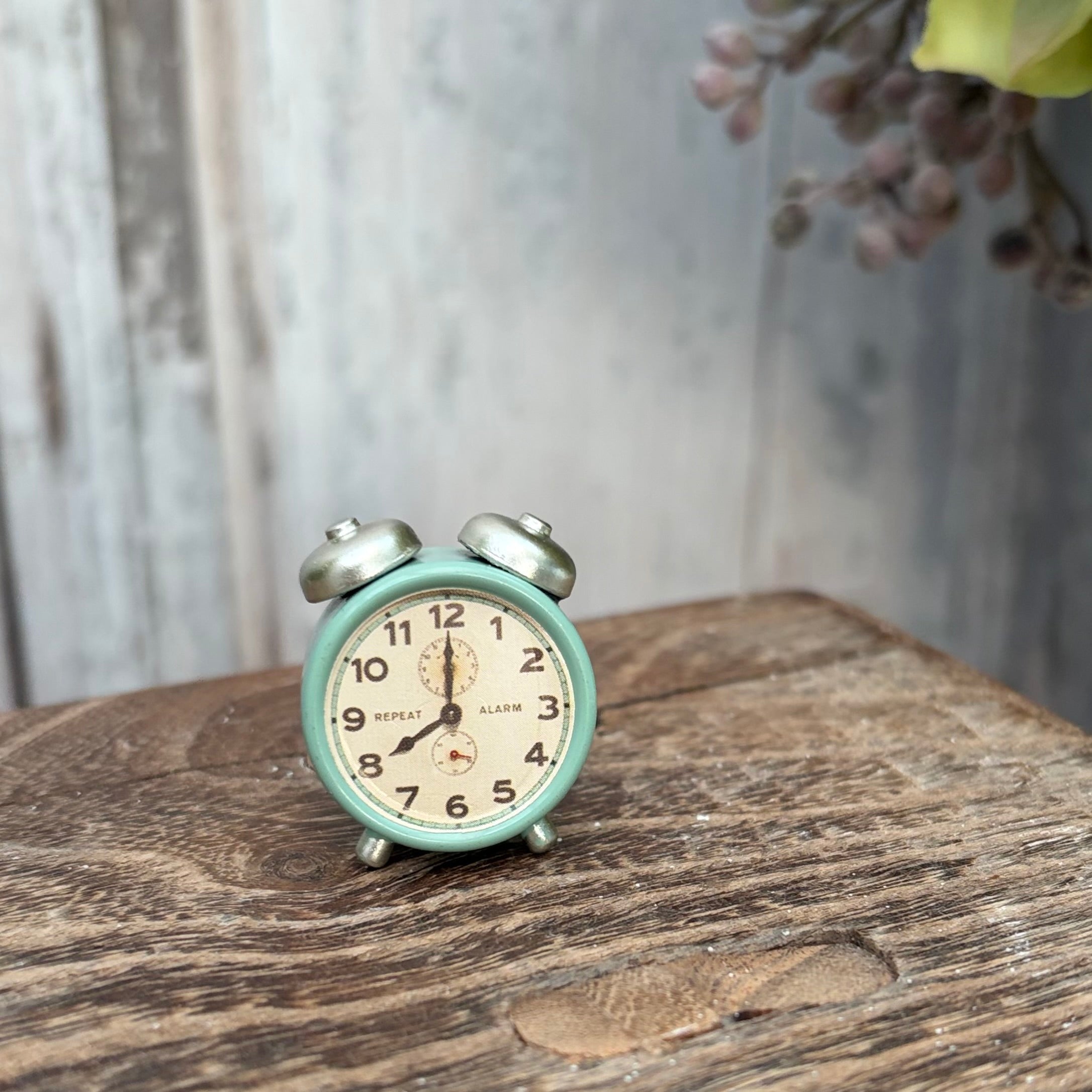 Maileg Alarm Clock ~ Mint