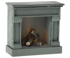 Maileg Fireplace ~ Blue
